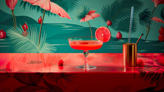 Cocktail garnish artdeco elsa bleda - elsa bleda free wallpaper