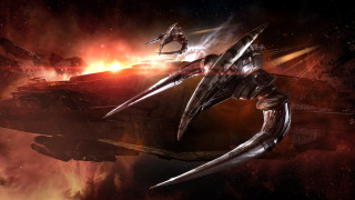 Space fighter planet city star - a sci free wallpaper