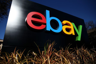 Store sign ebayde building grass - international typographic style free wallpaper
