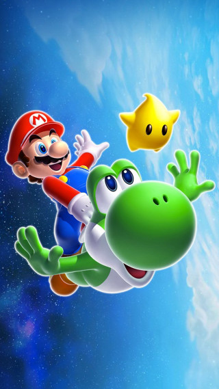 Nintendo character flying star wars - the air free wallpaper