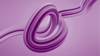 Purple curved side white purple - c4d free wallpaper