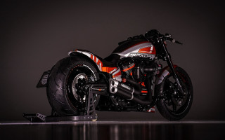 Motorcycle reflection black background precisionism - parked free wallpaper