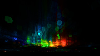 Dark lights beeple volumetric generative - bright free wallpaper