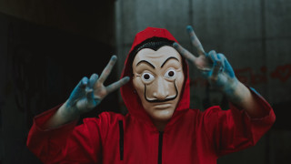 Mask hands face paint blue - les automatiste free wallpaper