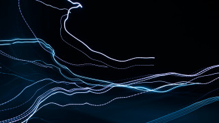Blurry streetlight night lightstreaks futurism - the road free wallpaper