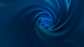 Blue spiral opart hologram dark - op art free wallpaper