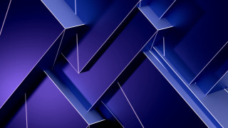 Blue abstract diagonal background geometric - c4d free wallpaper