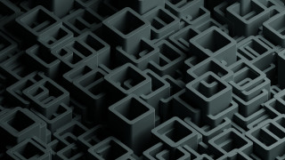 Black white pattern squares rectangles 4 - square and rectangles free wallpaper