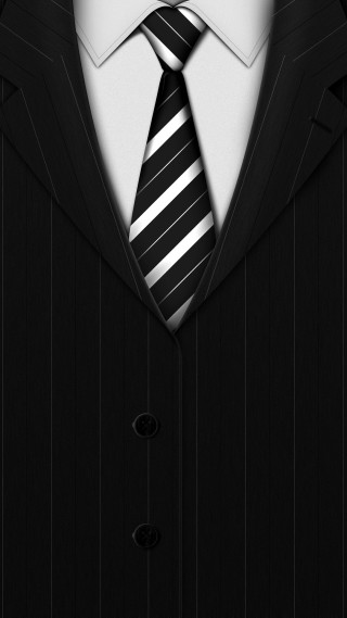 Black suit white shirt black - a white shirt free wallpaper