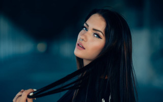 Aramenta dianthe vail black hair 3 - eye free wallpaper