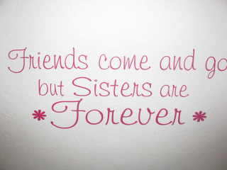 Friends come and go but - caroline lucy scott free wallpaper