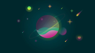 Colorful star galaxy moon pink - galaxy free wallpaper