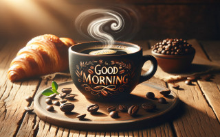 Coffee cup good morning coffee - a good morning free wallpaper