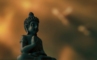 Buddha meditation sky clouds shallow - shallow free wallpaper for desktop