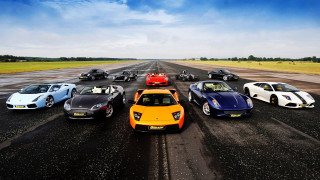 Sports cars race track blue - a race track free wallpaper