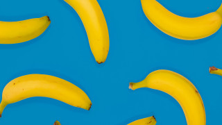 Bananas blue surface faces outdoors - free textures wallpaper