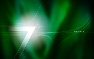 Green white wallpaper number seven - a number seven free wallpaper