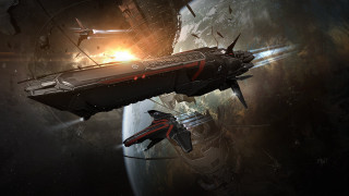 Space station planet spacecraft starry - star citizen halo free wallpaper