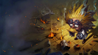 Brom fire battle explosion debris - brom free wallpaper