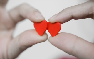 Hands holding hearts romantic love - the other hand free wallpaper