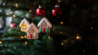 Christmas tree ornaments lights deepfield - ornament free wallpaper