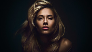 Constance anne parker blonde portrait - shaded free wallpaper