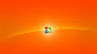 Computer screen orange background blue - orange background free wallpaper