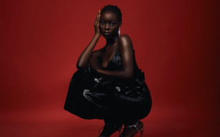 Afrofuturism red background brown skin - chinwe chukwuogoroy free wallpaper