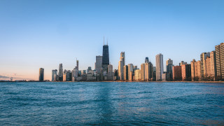 City skyline water boat architecture - building free wallpaper