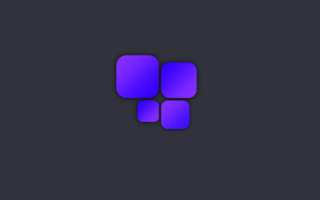 Purple square logo black gray 2 - minimalist free wallpaper