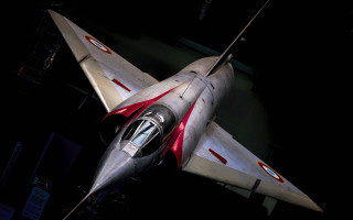 Fighter jet night red stripe - f 8 aperture free wallpaper