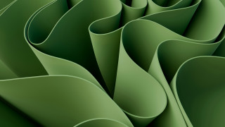 Green plant closeup generative ambient - paper texture free wallpaper