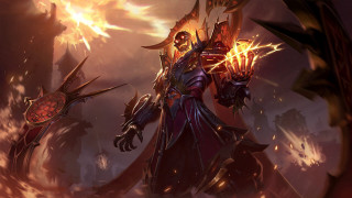 Demonic glowing arm fire weapon - a demonic demon free wallpaper
