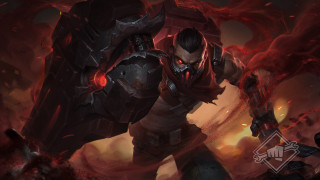 Demon cave warrior flame armor - a dark cave free wallpaper