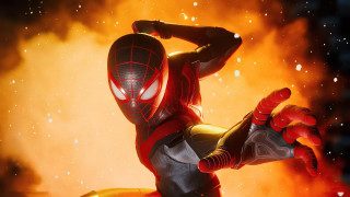 Spiderman fire flames citylights planet - a fire free wallpaper