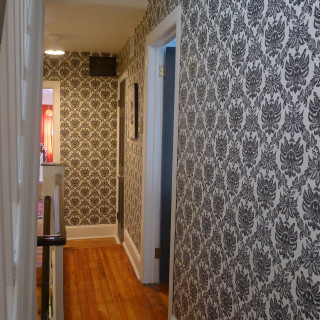 Hallway wallpaper pattern doorway lighting - a wall free wallpaper