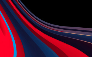 Red blue black background abstract - vector curve free wallpaper