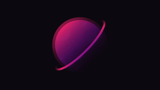 Purple pink object red circle - galaxy free wallpaper