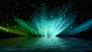 Bright light dark water lake - free light wallpaper