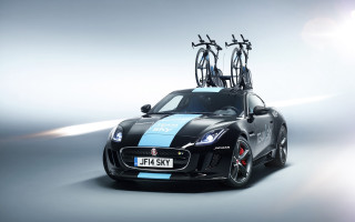 Black sports car blue stripe - a blue stripe free wallpaper