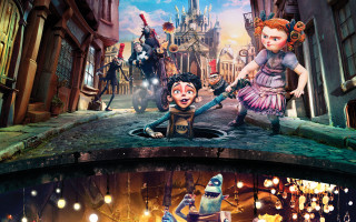 City street cartoon fire hydrant - a sword free wallpaper for desktop