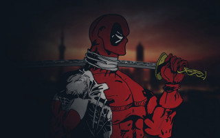 Eddie mendoza cartoon sword red - a red costume free wallpaper