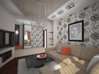 Living room couch coffee table 3 - a wall free wallpaper