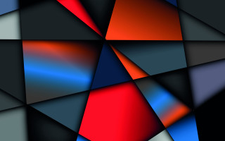 Colorful abstract background red blue 2 - the middle of the image free wallpaper