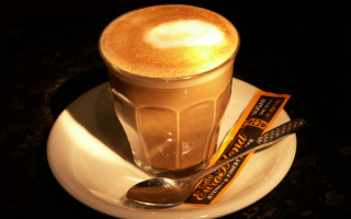 Coffee cup spoon plate morning - a spoon free wallpaper