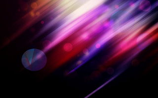 Blurry bokeh light rays sunburst - a white circle free wallpaper