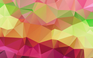 Colorful abstract triangle geometric cubist - cubist free wallpaper