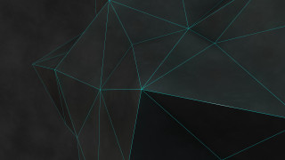 Black green abstract lines shapes - line free wallpaper