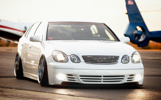 White car runway plane ground - cornelisz hendriksz vroom free wallpaper