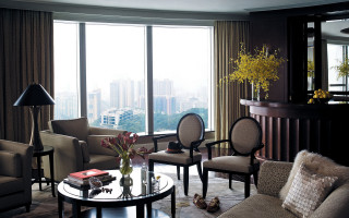 Living room luxury window city - luxury free wallpaper